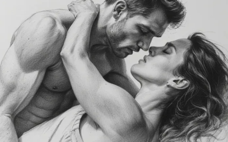 कमरे से लेकर गलियारे तक, देवर ने पीछा किय।