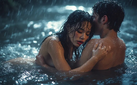 बारिश में भीगी साली के साथ चुदाई का मज़ा