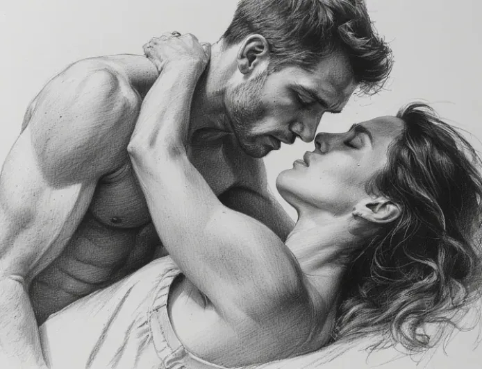 कमरे से लेकर गलियारे तक, देवर ने पीछा किय।